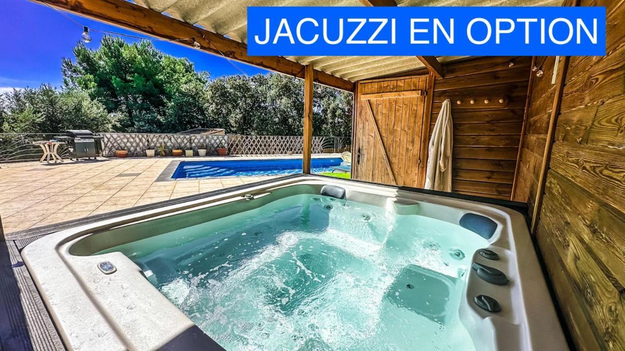 Appart Independent Garden Pool & Spa Sussargues 외부 사진